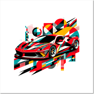 Ferrari F8 Posters and Art